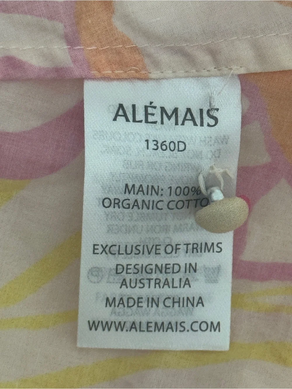 Alemais Fenella Mini Dress in Cotton